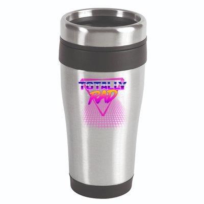 Retro 80's Totally Rad 16oz Travel Tumbler