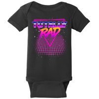 Retro 80's Totally Rad Baby Bodysuit