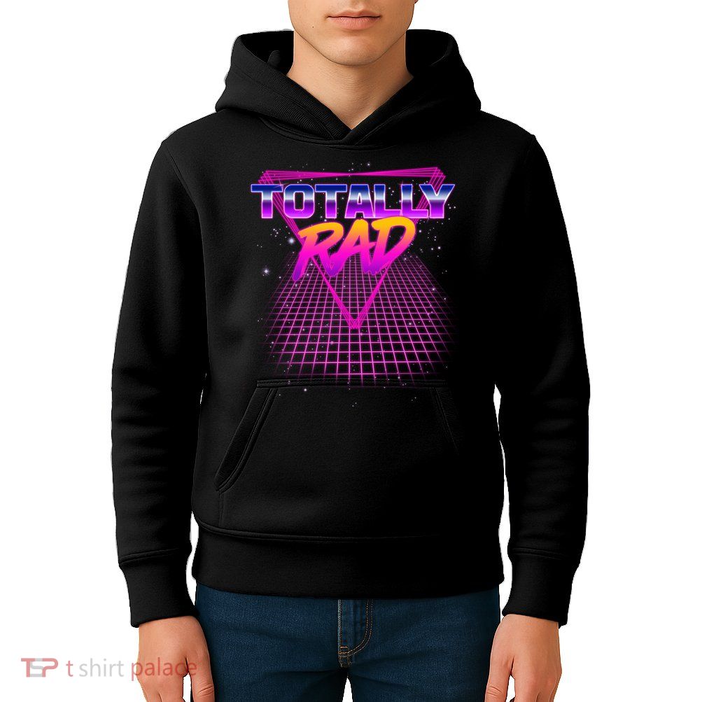 Retro 80's Totally Rad Kids Hoodie