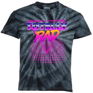 Retro 80's Totally Rad Kids Tie-Dye T-Shirt