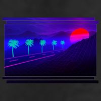Retro 80s Vaporwave  Cool Comfort Performance Bucket Hat