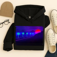 Retro 80s Vaporwave  Hoodie