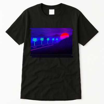 Retro 80s Vaporwave  Tall T-Shirt