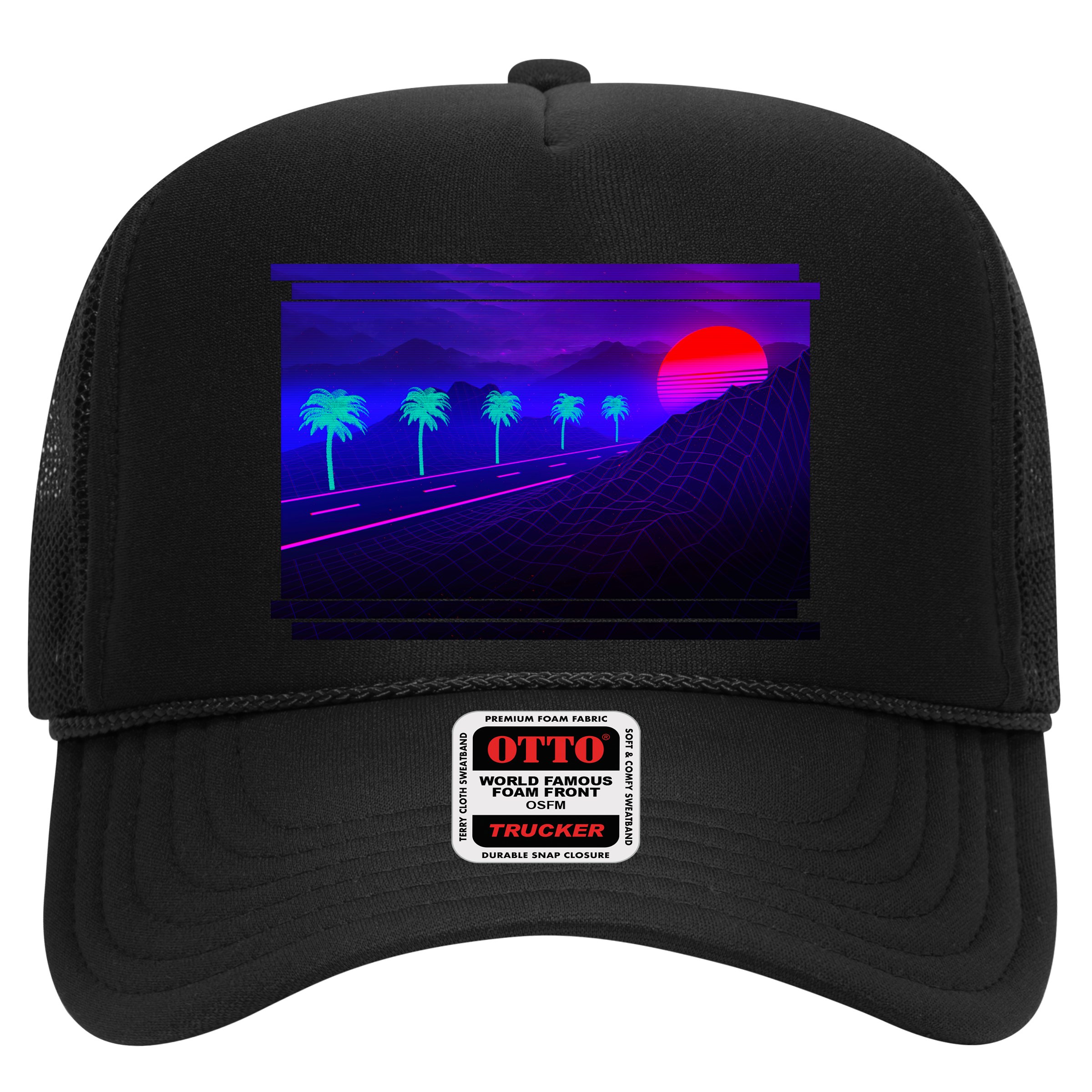 Retro 80s Vaporwave  Hat