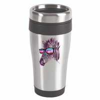 Retro 80s Zebra Shade 16oz Travel Tumbler