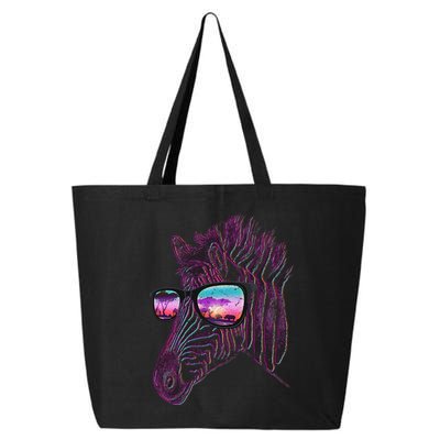 Retro 80s Zebra Shade 25L Jumbo Tote