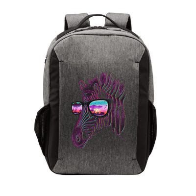 Retro 80s Zebra Shade Vector Backpack