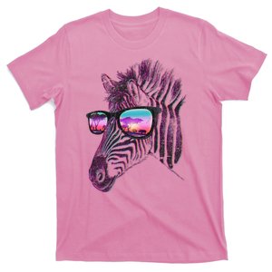 Retro 80s Zebra Shade T-Shirt