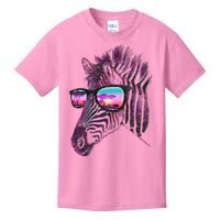 Retro 80s Zebra Shade Kids T-Shirt