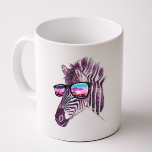 Retro 80s Zebra Shade Coffee Mug