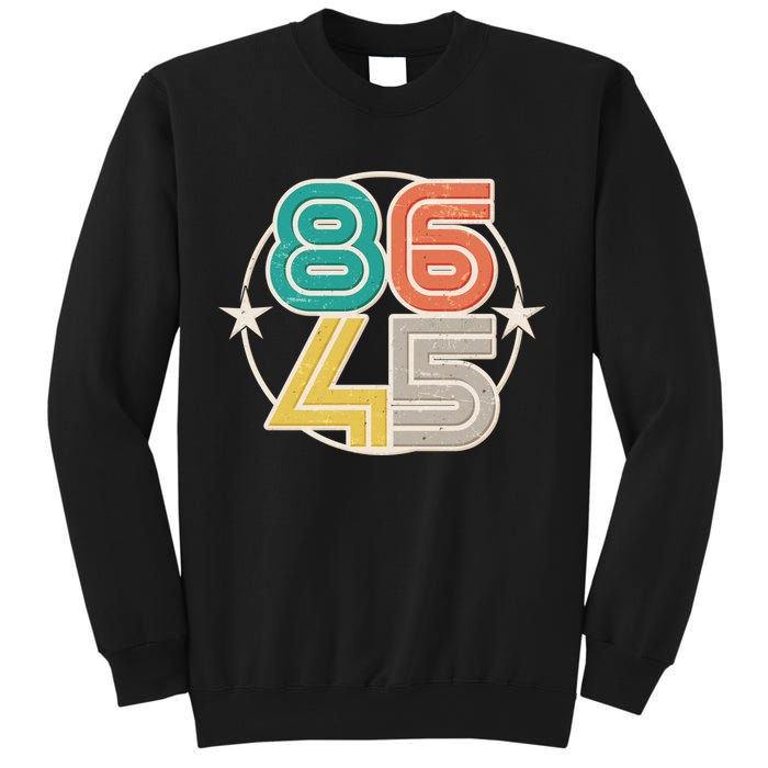 Retro 86 45 Impeach Trump Sweatshirt