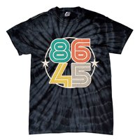 Retro 86 45 Impeach Trump Tie-Dye T-Shirt