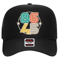 Retro 86 45 Impeach Trump Trucker Hat