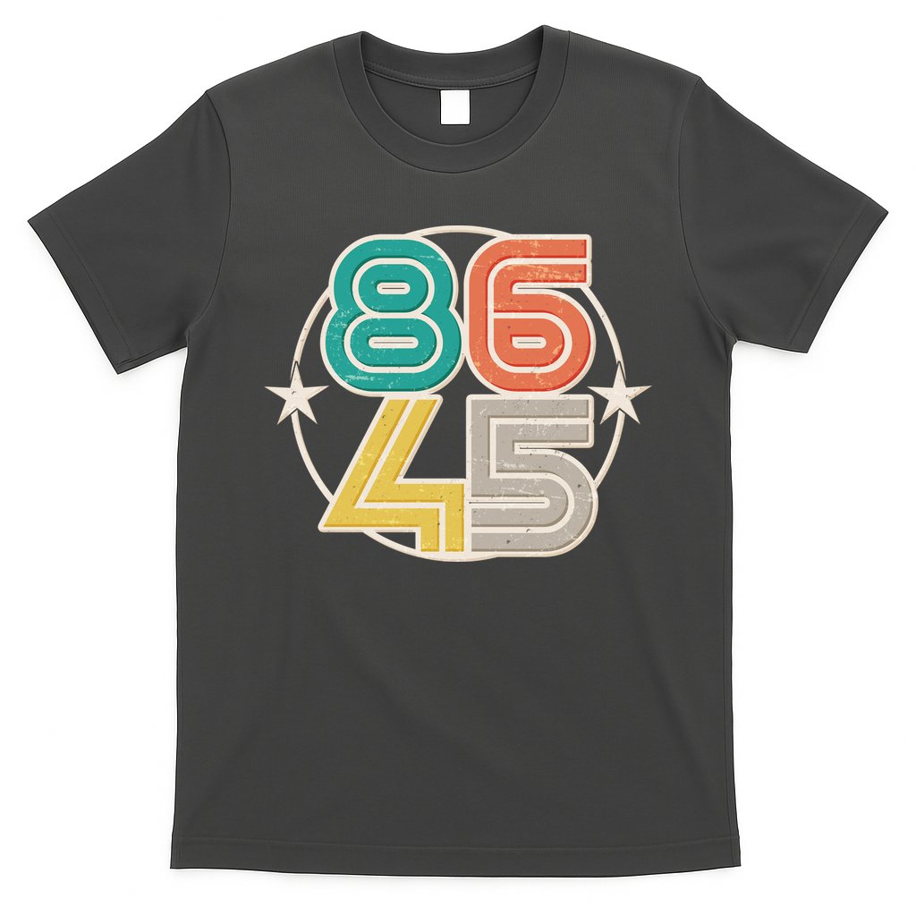 Retro 86 45 Impeach Trump T-Shirt