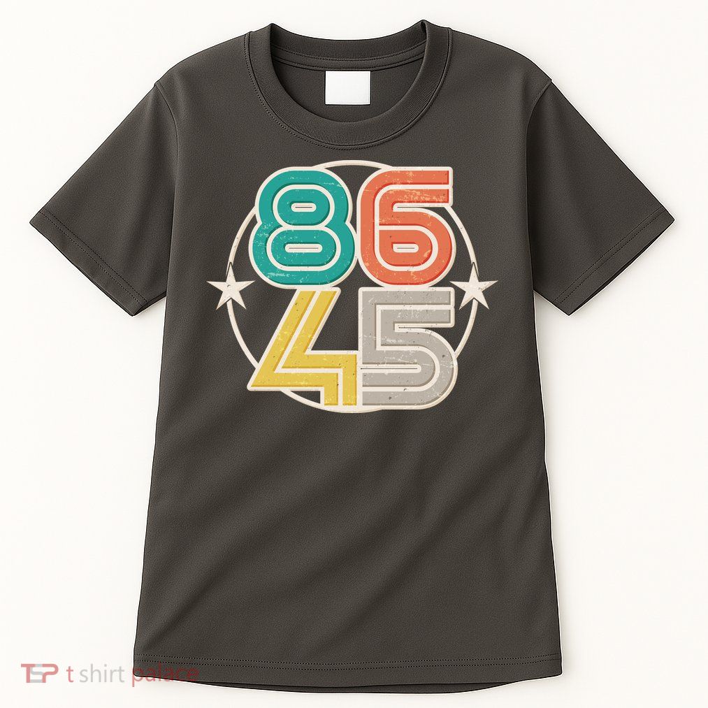 Retro 86 45 Impeach Trump Tall T-Shirt