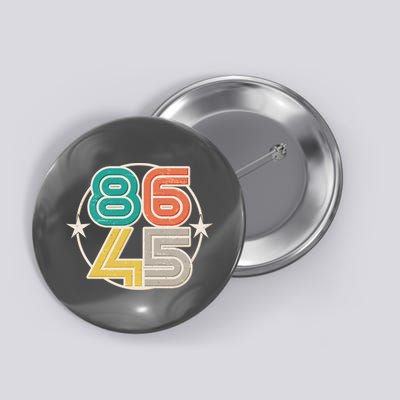 Retro 86 45 Impeach Trump Button