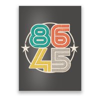 Retro 86 45 Impeach Trump Poster