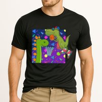 Retro 90's Basketball Dinosaurs Cooling Performance Crew T-Shirt