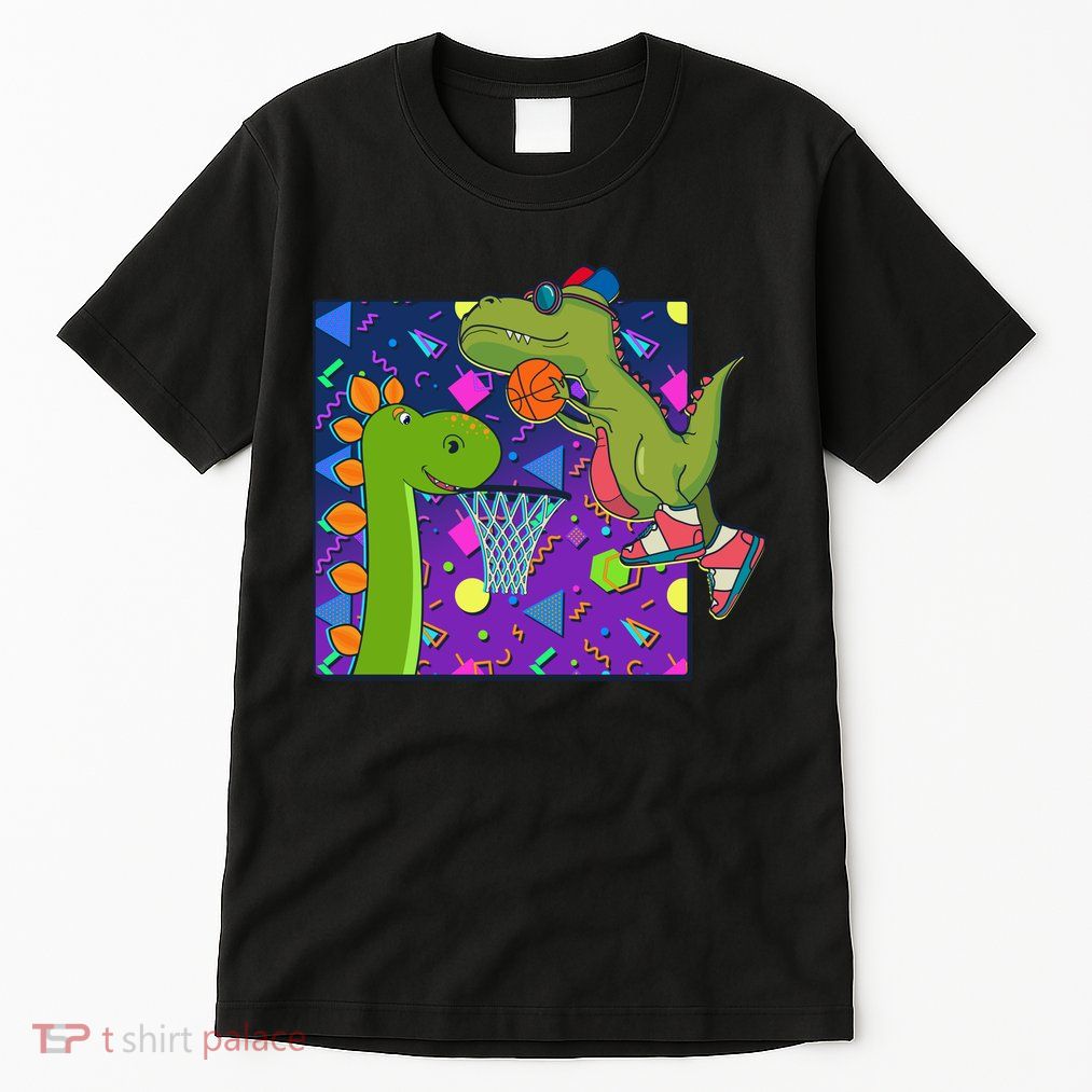 Retro 90's Basketball Dinosaurs Tall T-Shirt