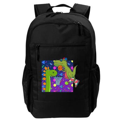 Retro 90's Basketball Dinosaurs Backpack