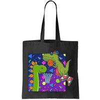 Retro 90's Basketball Dinosaurs Bag