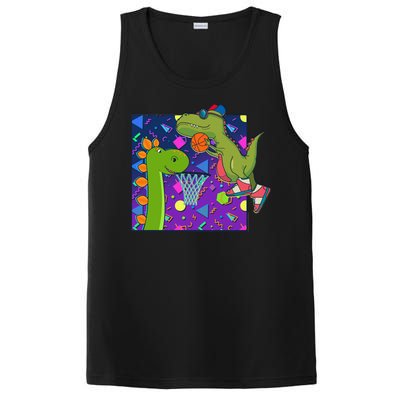 Retro 90's Basketball Dinosaurs PosiCharge Competitor Tank