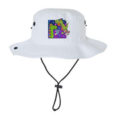 Retro 90's Basketball Dinosaurs Legacy Cool Fit Booney Bucket Hat