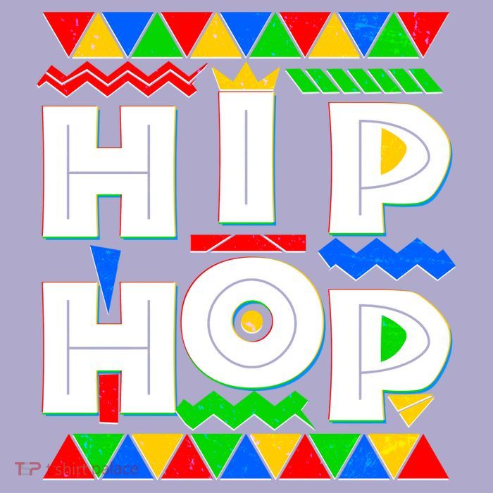 Retro 90's Hip Hop Colorblast Crewneck Sweatshirt