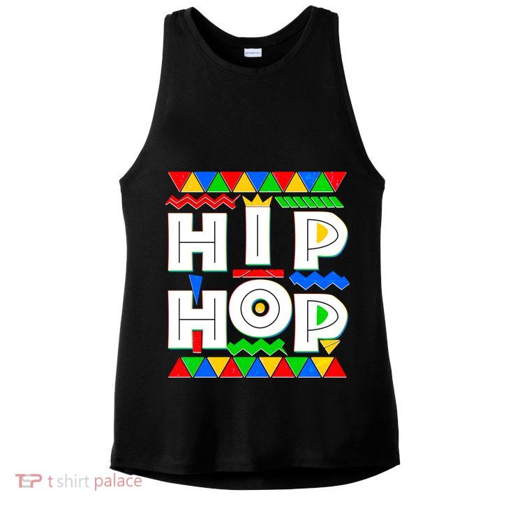 Retro 90's Hip Hop Ladies PosiCharge Tri-Blend Wicking Tank