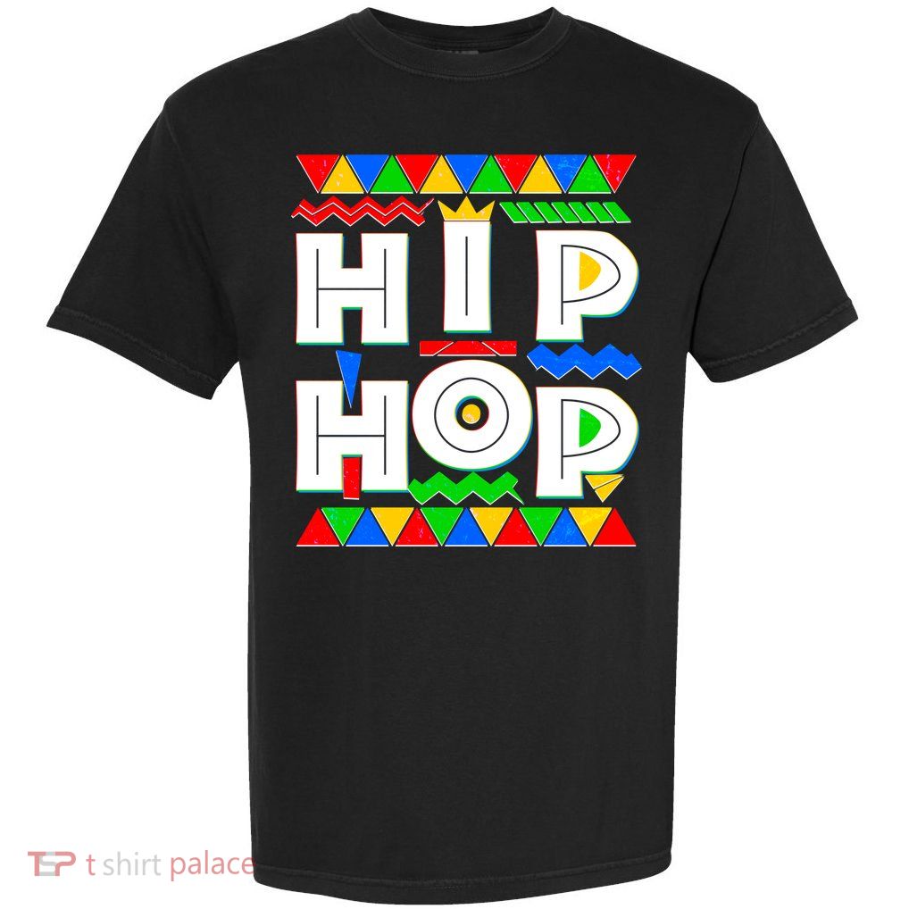 Retro 90's Hip Hop Garment-Dyed Heavyweight T-Shirt