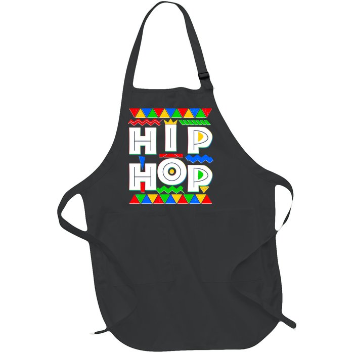 Retro 90's Hip Hop Full-Length Apron With Pockets