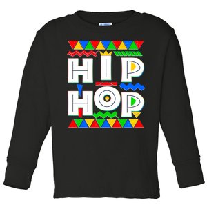 Retro 90's Hip Hop Toddler Long Sleeve Shirt