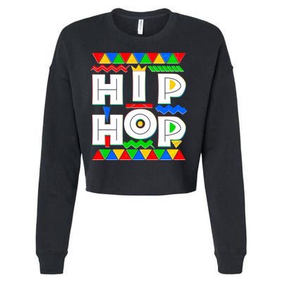 Retro 90's Hip Hop Cropped Pullover Crew