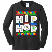 Retro 90's Hip Hop Kids Long Sleeve Shirt