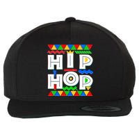 Retro 90's Hip Hop Wool Snapback Cap