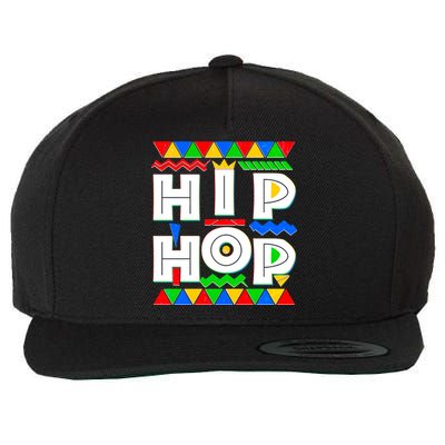 Retro 90's Hip Hop Wool Snapback Cap