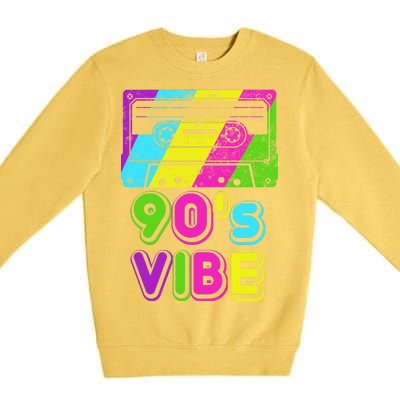 Retro 90's Vibe Vintage Premium Crewneck Sweatshirt