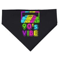 Retro 90's Vibe Vintage USA-Made Doggie Bandana