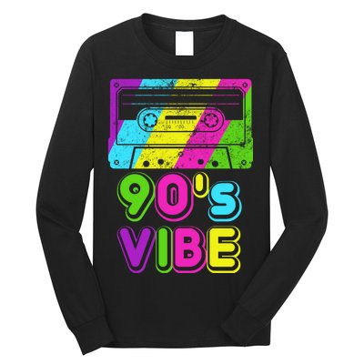 Retro 90's Vibe Vintage Long Sleeve Shirt