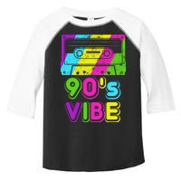 Retro 90's Vibe Vintage Toddler Fine Jersey T-Shirt