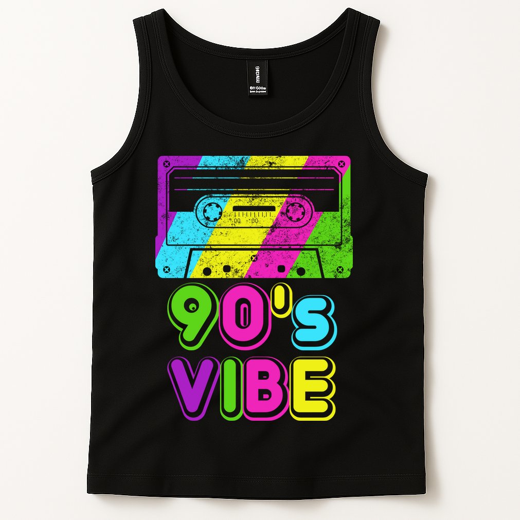 Retro 90's Vibe Vintage Tank Top