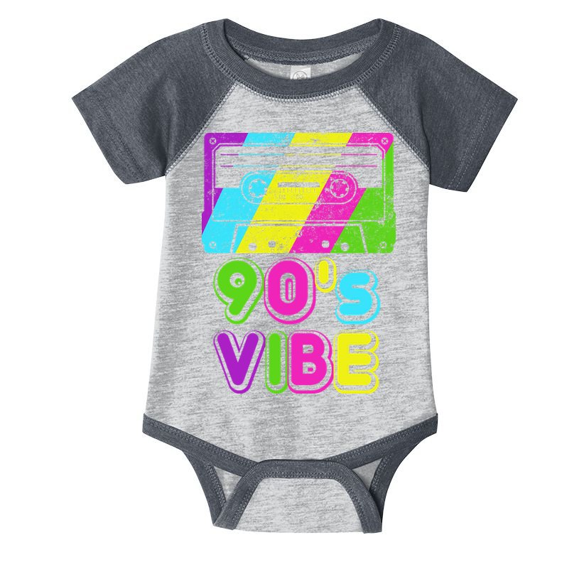 Retro 90's Vibe Vintage Infant Baby Jersey Bodysuit