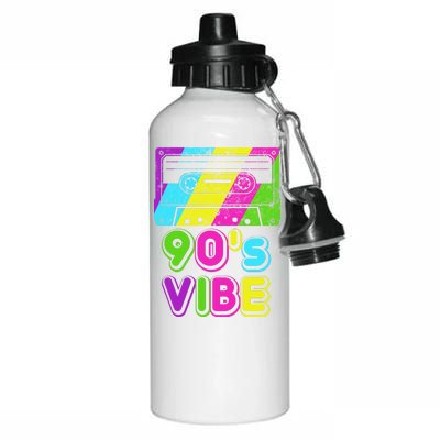 Retro 90's Vibe Vintage Aluminum Water Bottle 