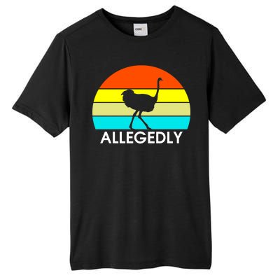 Retro Allegedly Ostrich Vintage Tall Fusion ChromaSoft Performance T-Shirt