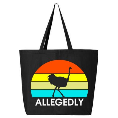 Retro Allegedly Ostrich Vintage 25L Jumbo Tote