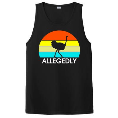 Retro Allegedly Ostrich Vintage PosiCharge Competitor Tank