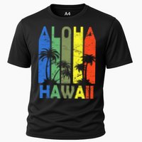 Retro Aloha Hawaii Logo Cooling Performance Crew T-Shirt