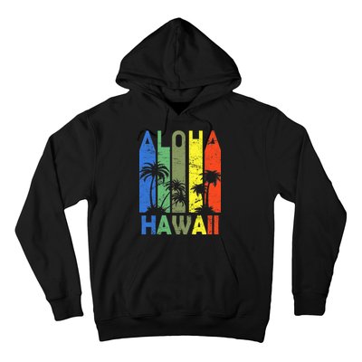 Retro Aloha Hawaii Logo Hoodie