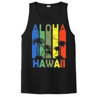 Retro Aloha Hawaii Logo PosiCharge Competitor Tank