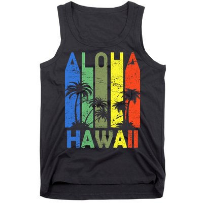 Retro Aloha Hawaii Logo Tank Top